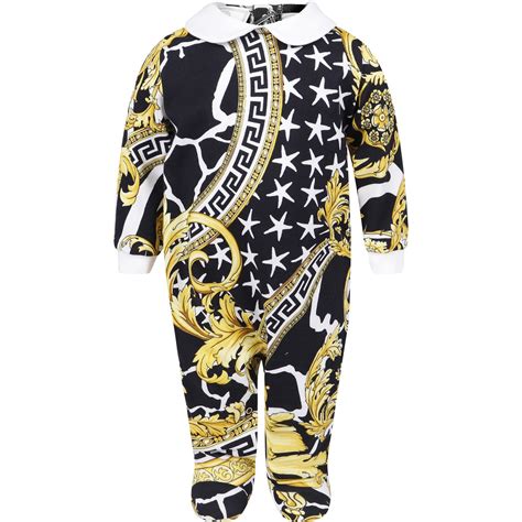 versace baby onesie.